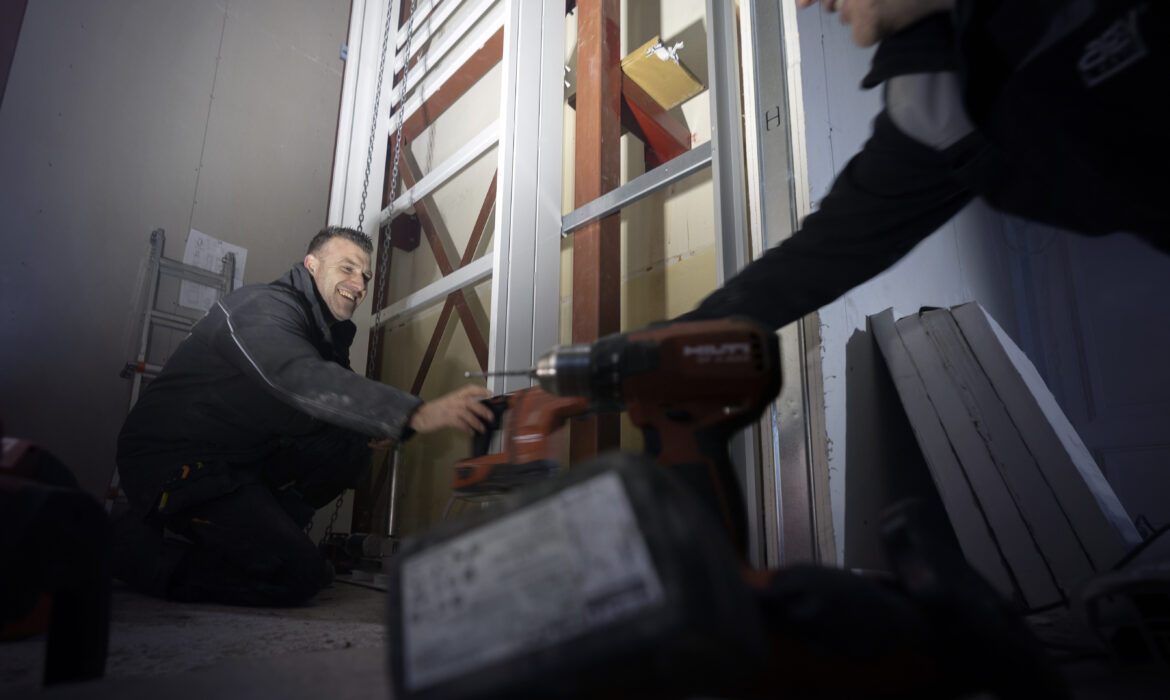 Samen werken aan lifttechniek